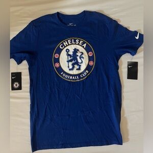 Nike Blue Short Sleeve Tee Chelsea Shirt